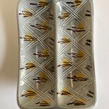 Italian ceramic empty pocket Tasca sgraffito 1960