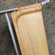Vintage Textable folding rolling serving cart from the 1960s-70s