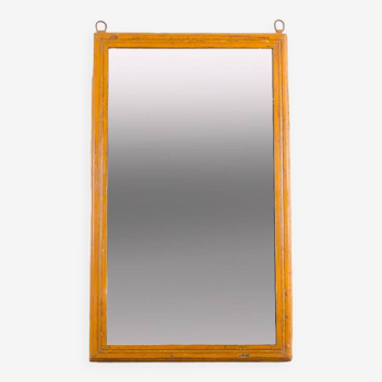 Large wooden mirror