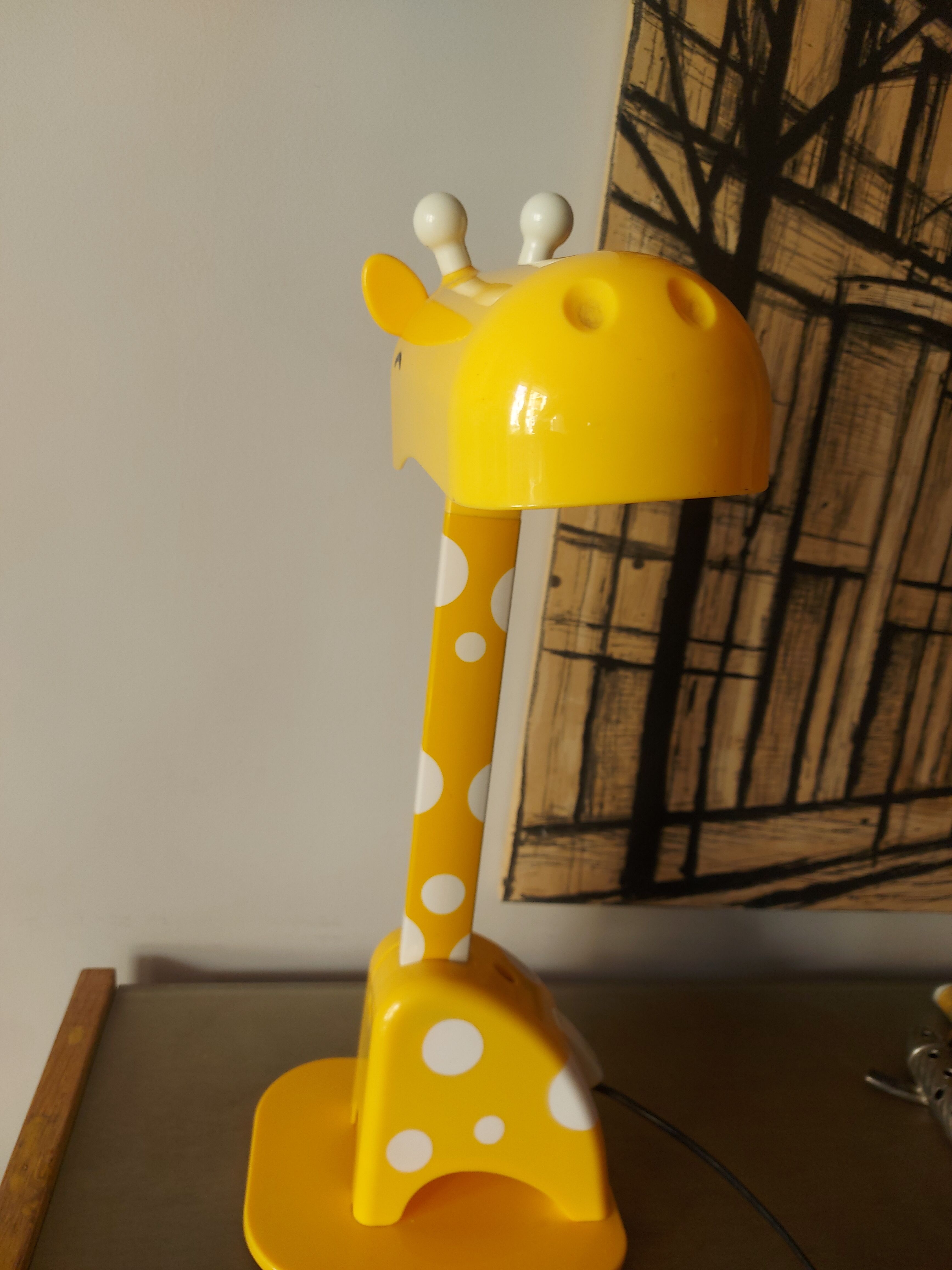 Lampe girafe , chambre d'enfant , la chaise longue