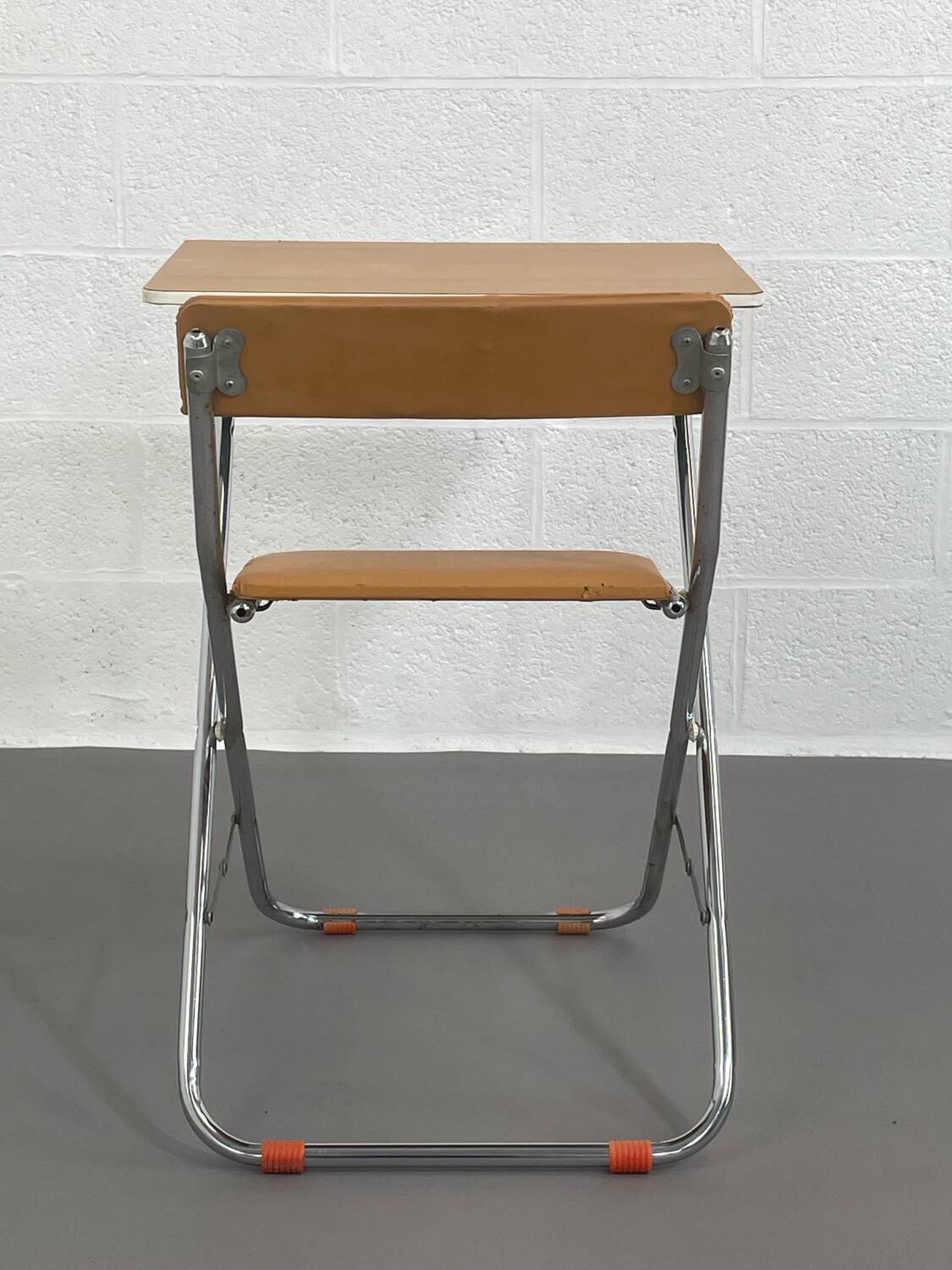 Vintage school folding desk