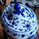 Antique earthenware vegetable dish from Matres Tolosane, attributed to Ribet and Bonnassies