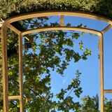 mirror neo classical style bestelnummer with parcloses - central mirror bisauté, circa 1970 76x106cm