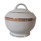 sugar bowl porcelain Limoges Philippe Deshoulières model Auray