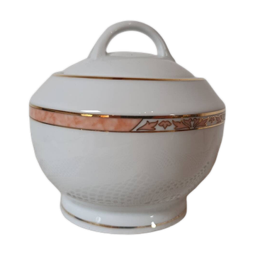 sucrier porcelaine Limoges Philippe Deshoulières modèle Auray