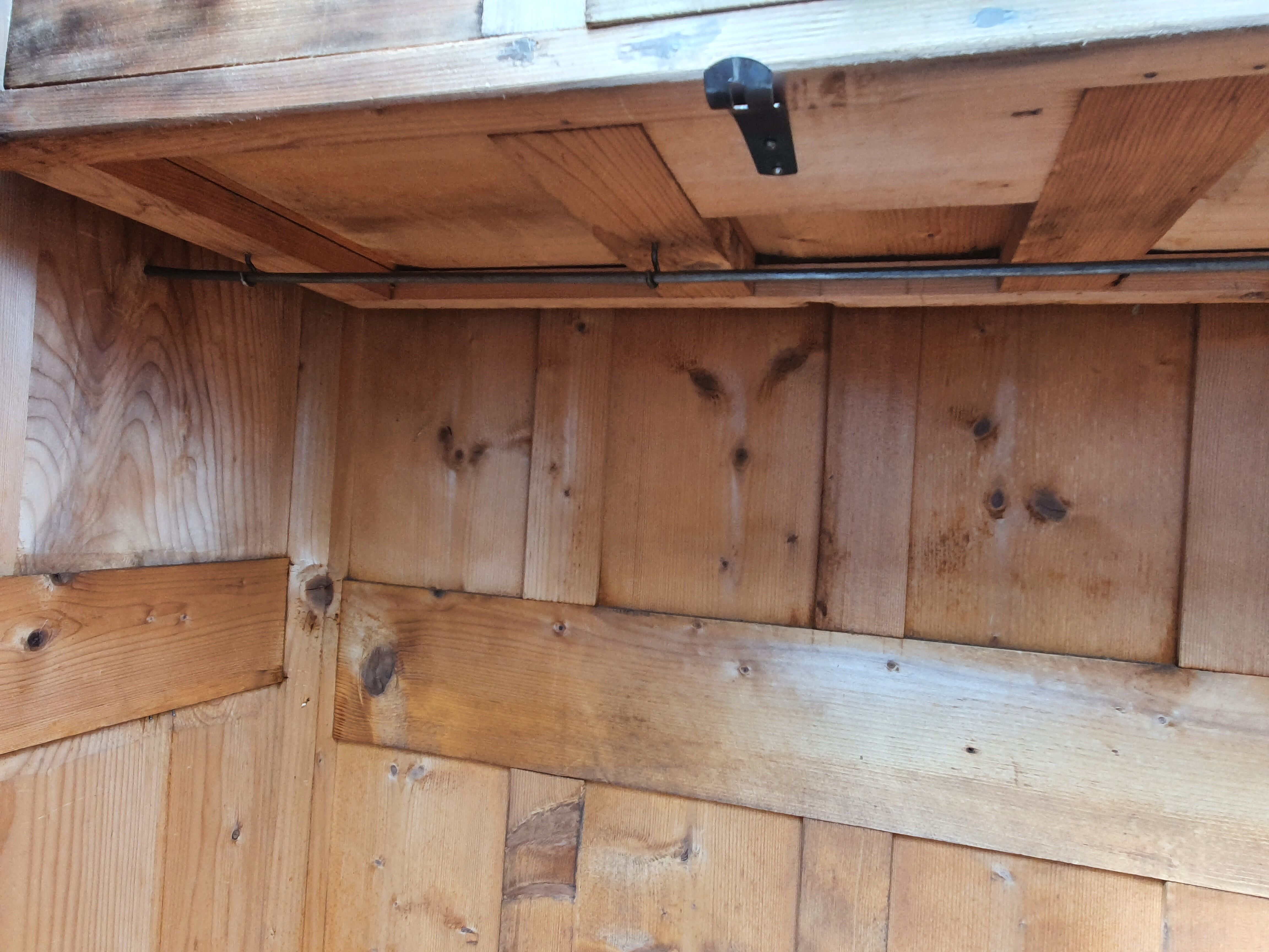 Old wardrobe fir 1900