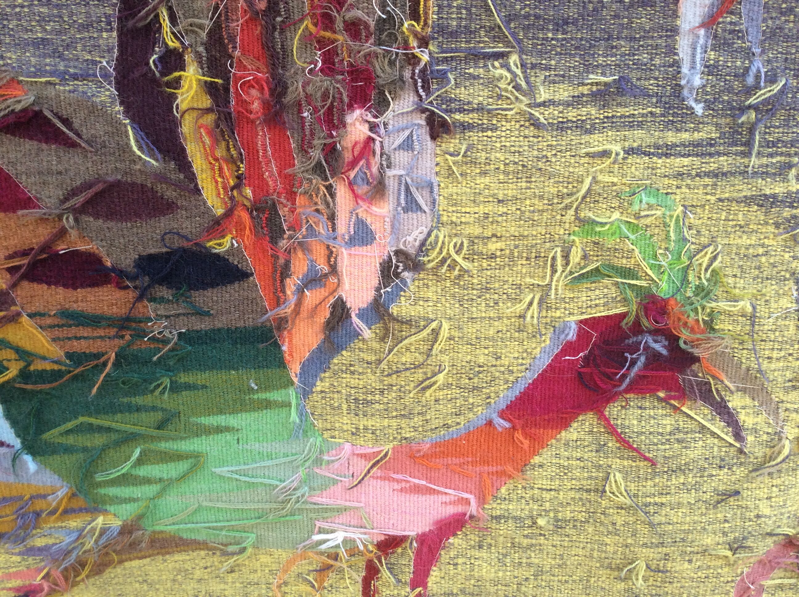 Aubusson tapestry signed and numbered