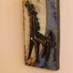 Wall ceramic in stoneware signed Guérin (Bouffioulx)