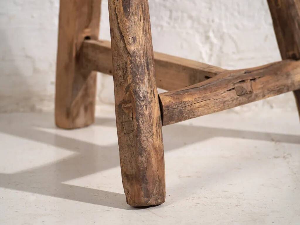 Ancient oriental stool (c.1900) #6