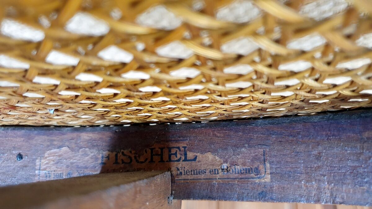 Fischel revolving office chair in the early 20th century