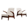 Rastad and Relling low back lounge chairs Gimson and Slater Norway 1960