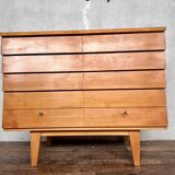 Covered storage unit / vintage silverware with compass feet