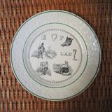 5 old ceramic speakers HB Choisy