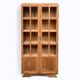 Art Deco Parisian glass-fronted wardrobe, demountable
