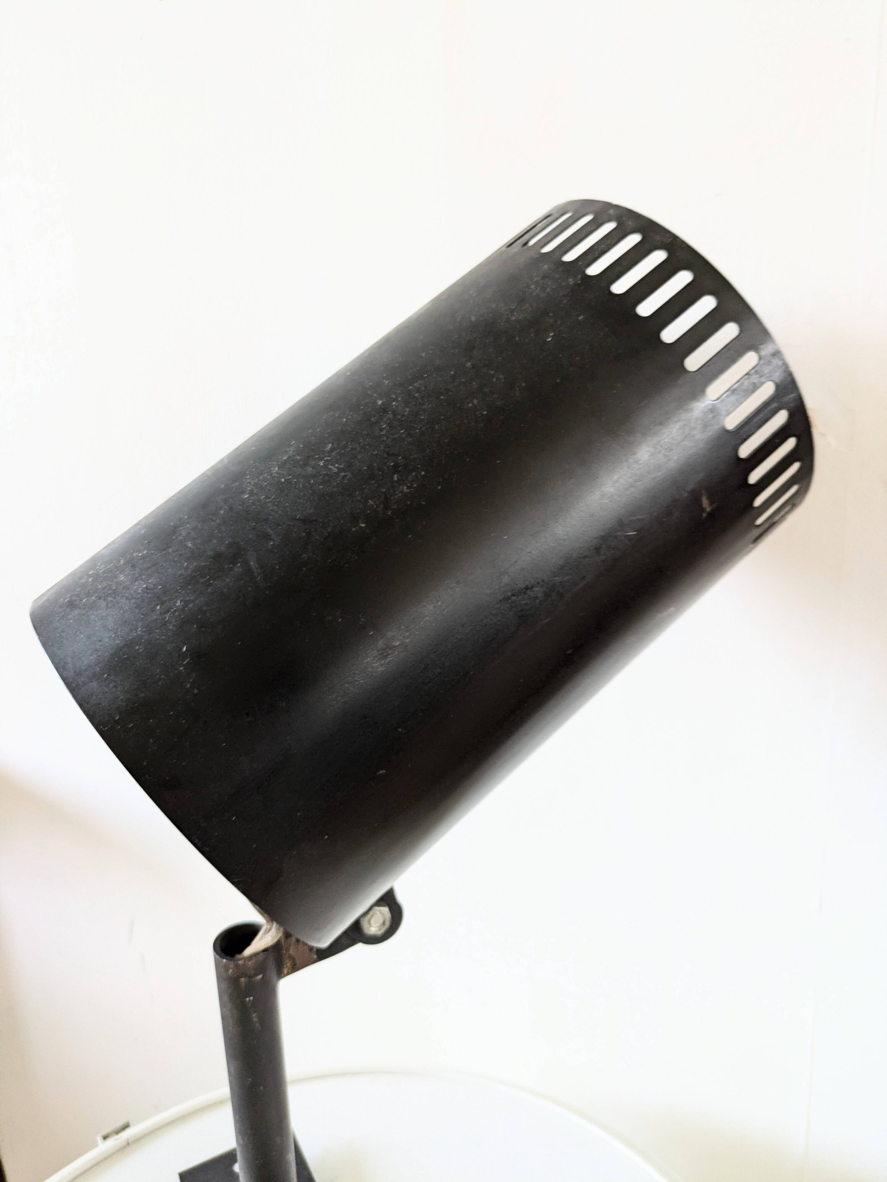 Large 60s design tube wall light