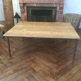 Table basse bois et fer