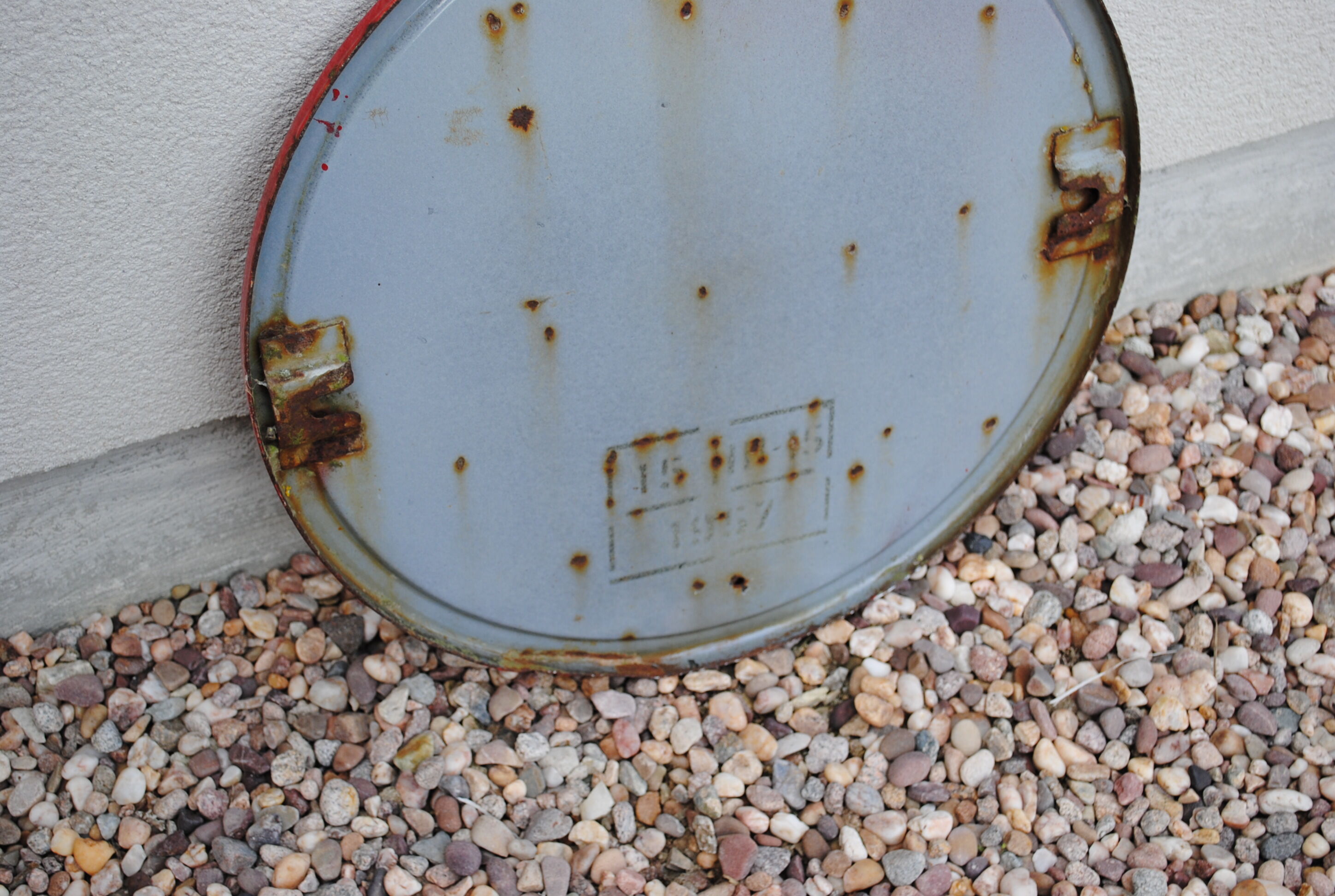 Enamelled sign road signs 1957