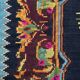 Tapis en laine roumaine vintage 227x154cm