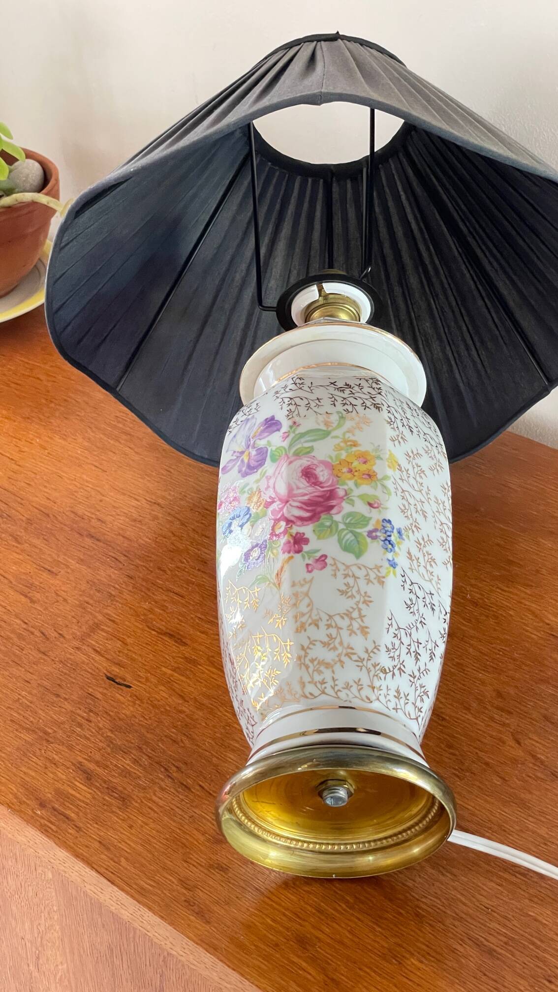LAMP Porcelain from LIMOGES France