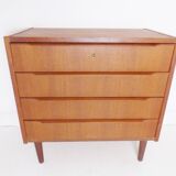 Commode danoise vintage en teck, par Steens, Danemark