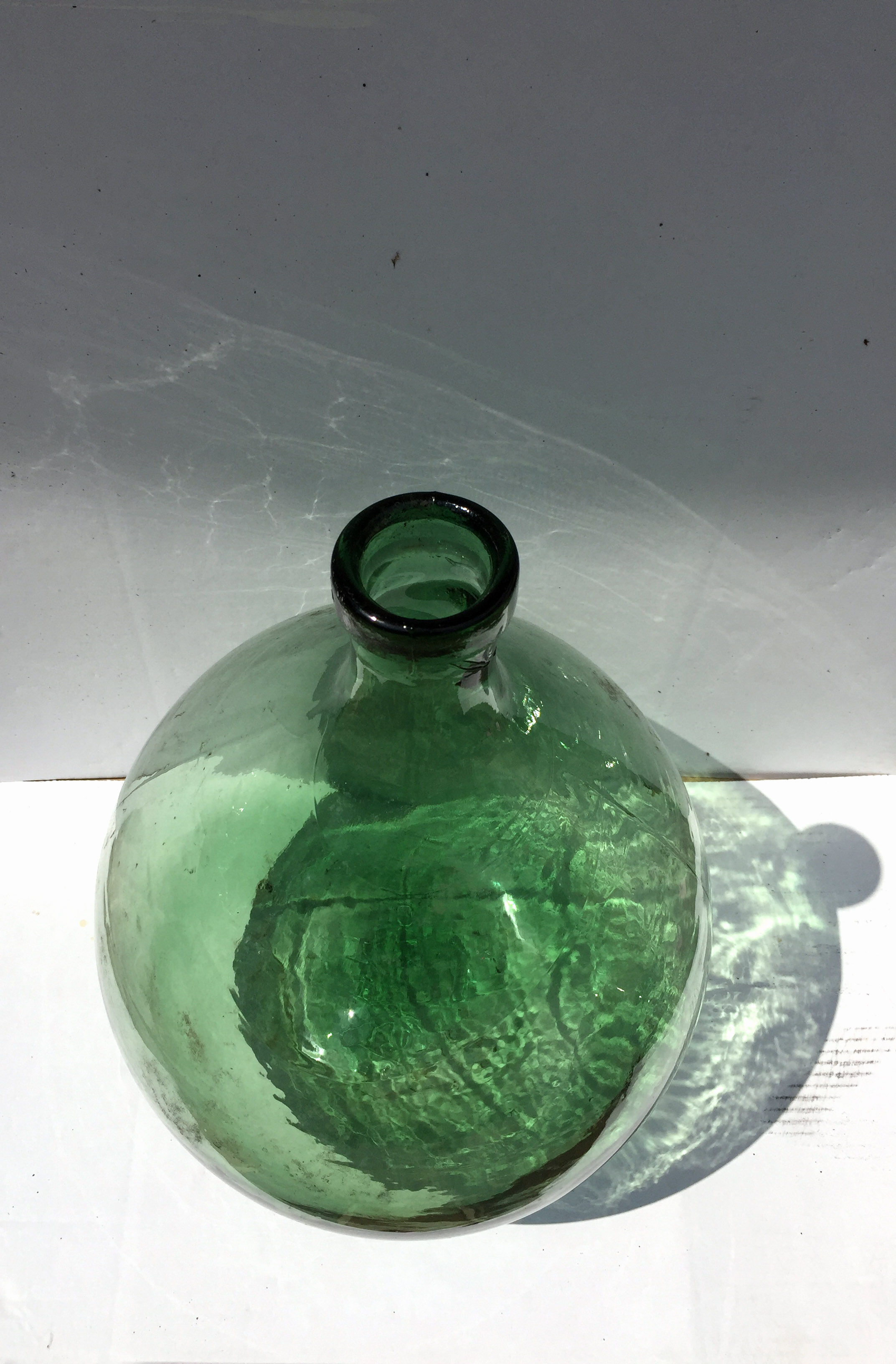 Demijohn 15l green