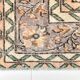 6x9 Sage Green Classic Pattern Turkish Vintage Rug, 170x281 Cm