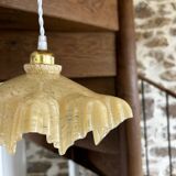 Suspension opaline vintage