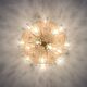 Austrian Flower Ceiling Lamp by Emil Stejnar for Rupert Nikoll, Vienna, Austria, 1950s