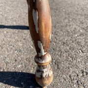 Wooden Tripod Farmhouse Stool