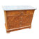 Commode secrétaire d'époque Louis Philippe en noyer du 19e siècle