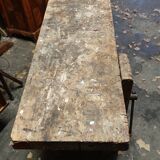 Solid beech carpentry workbench