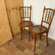 Pair of chairs bistrot