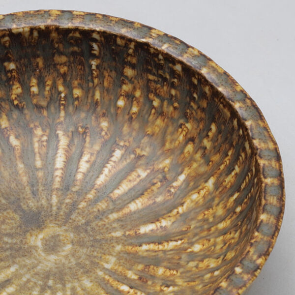 Bol en ceramique Gunnar Nylund stoneware Rörstrand 1950s