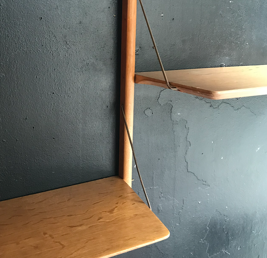 Set of modular shelves De Jacques Hauville edition Bema 1950