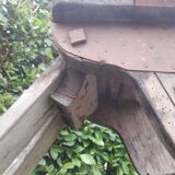 Artisan wooden ladder 6 steps