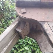 Artisan wooden ladder 6 steps