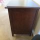 Commode longue–3 tiroirs -style colonial–Teinte acajou