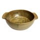 Grande bassine type vasque en grès artisanal