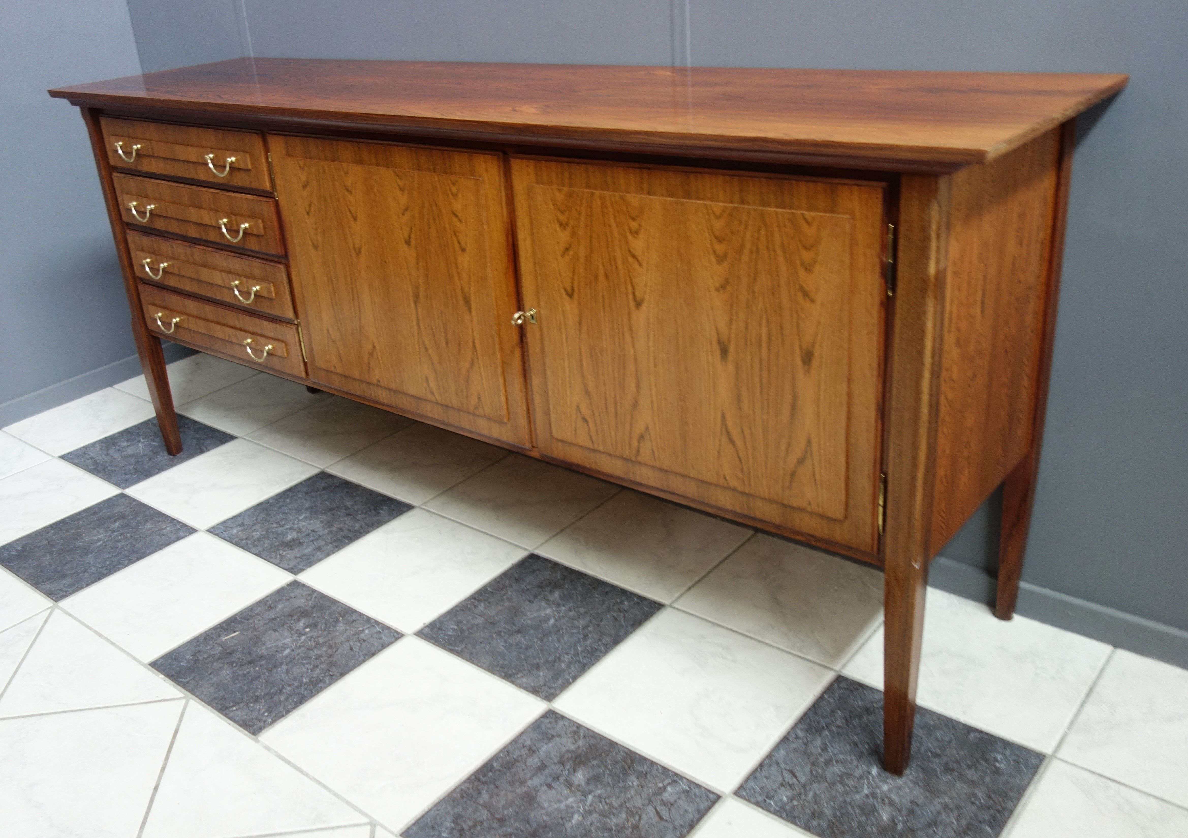Rosewood sideboard by Rupert Eisenhuth 1970s