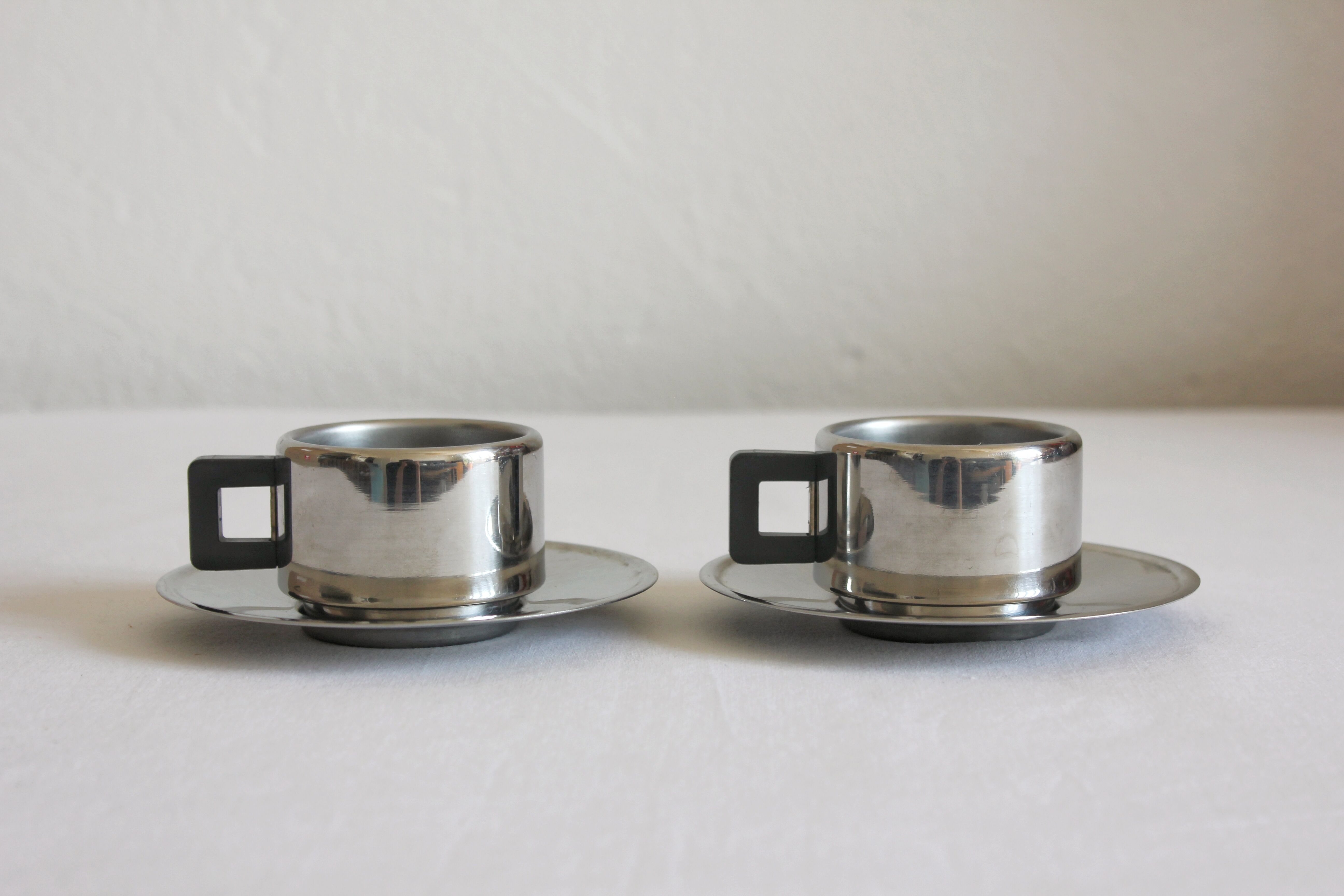 2 cups sto casalinghi italian design 70s