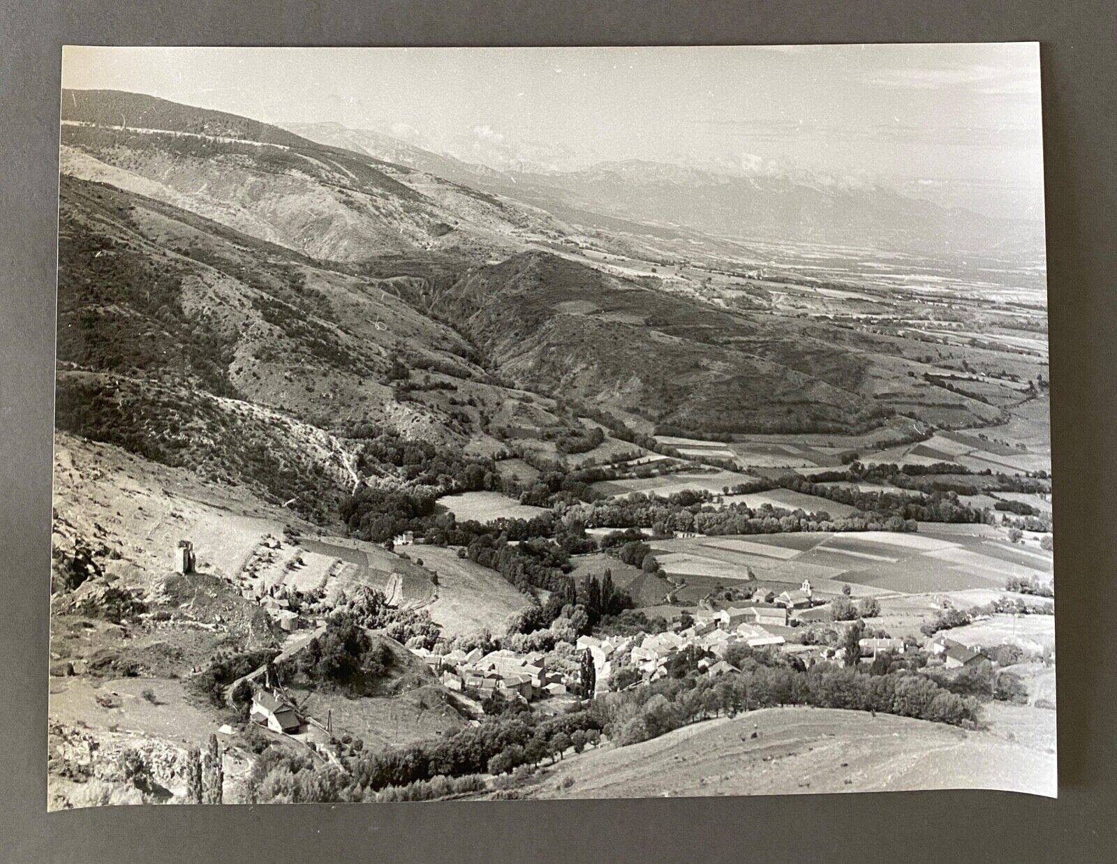 Silver photo Bernard Darot 20th century Great valley