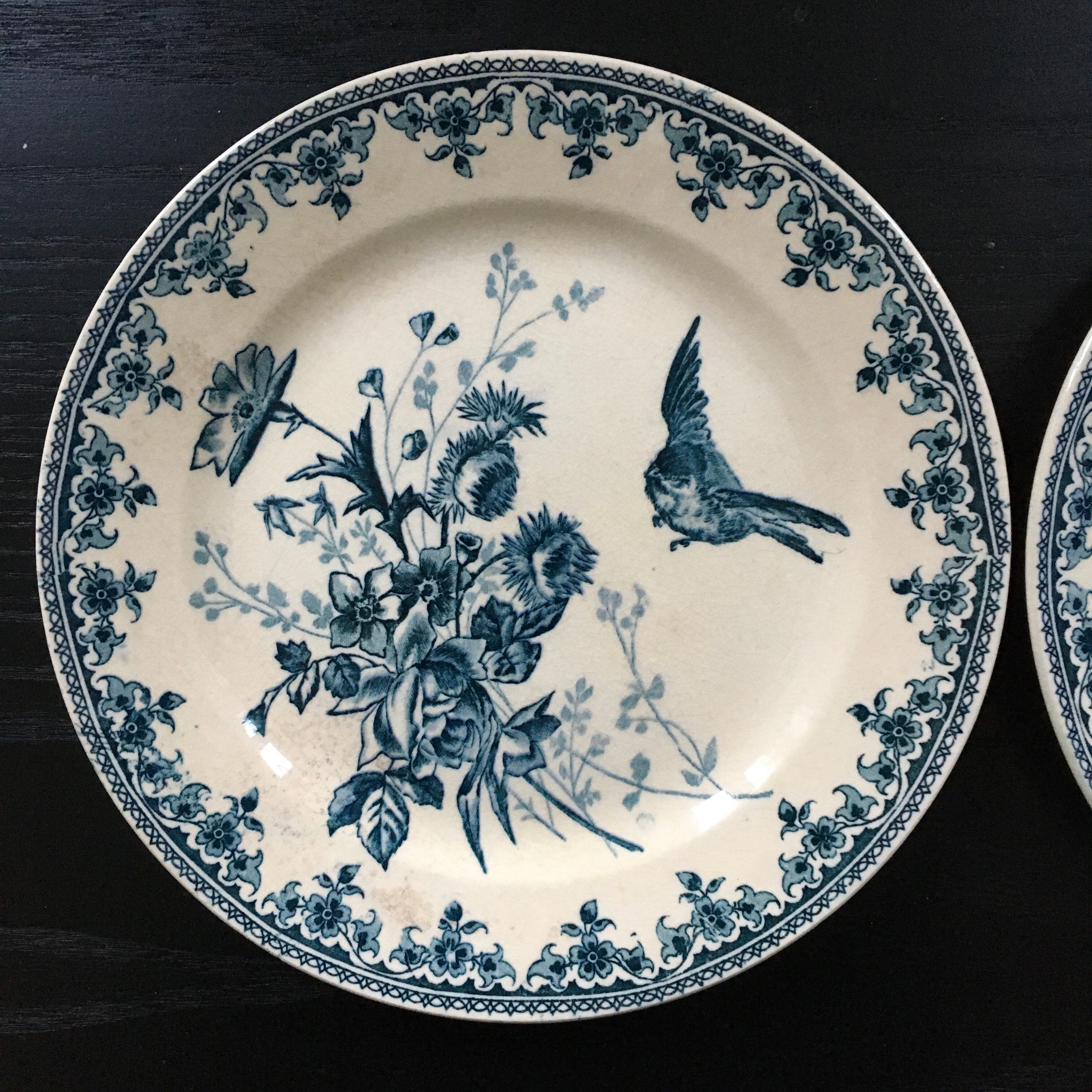 Lot 2 plates Terre de Fer