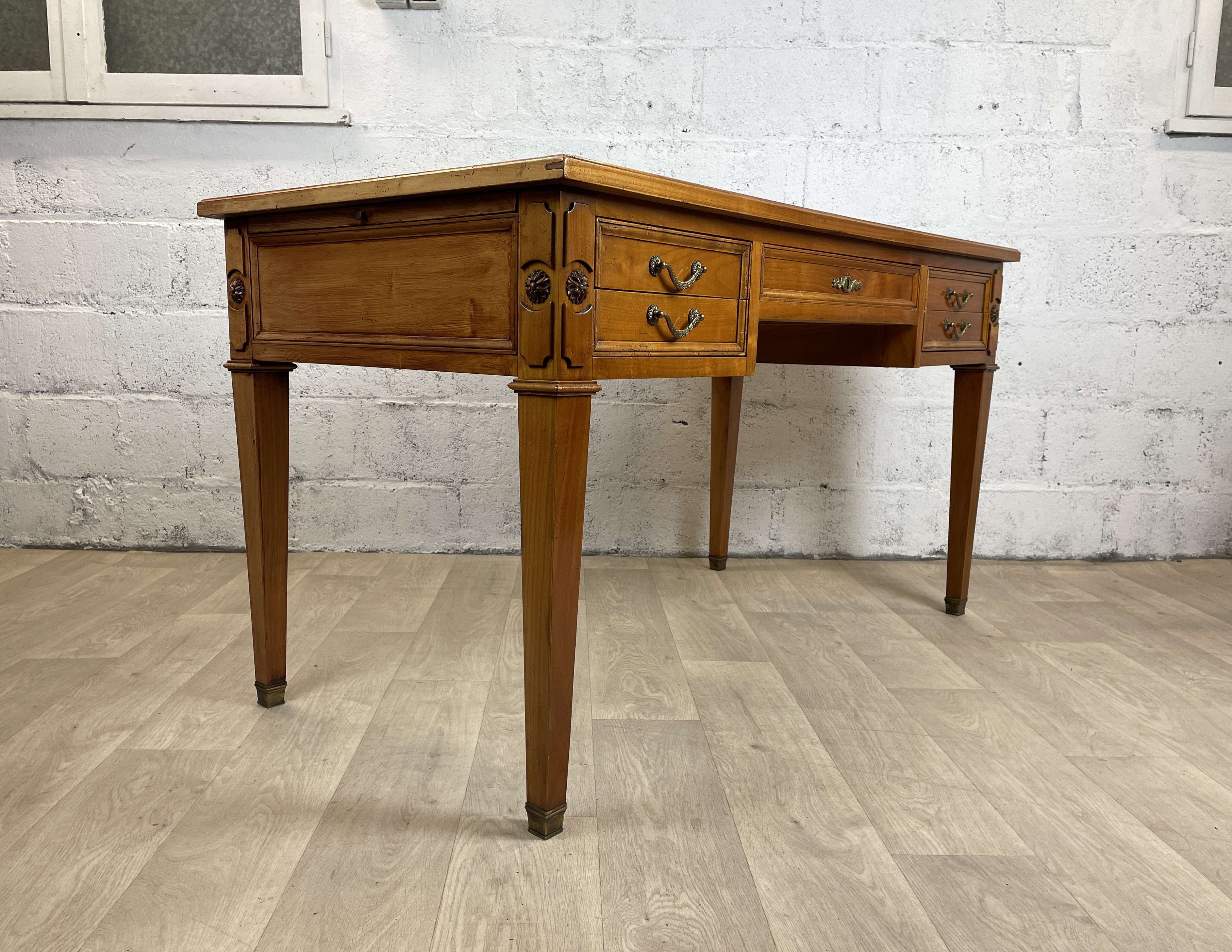 "minister's" office and its solid cherry tree armchair, 70s-80s