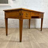 "minister's" office and its solid cherry tree armchair, 70s-80s