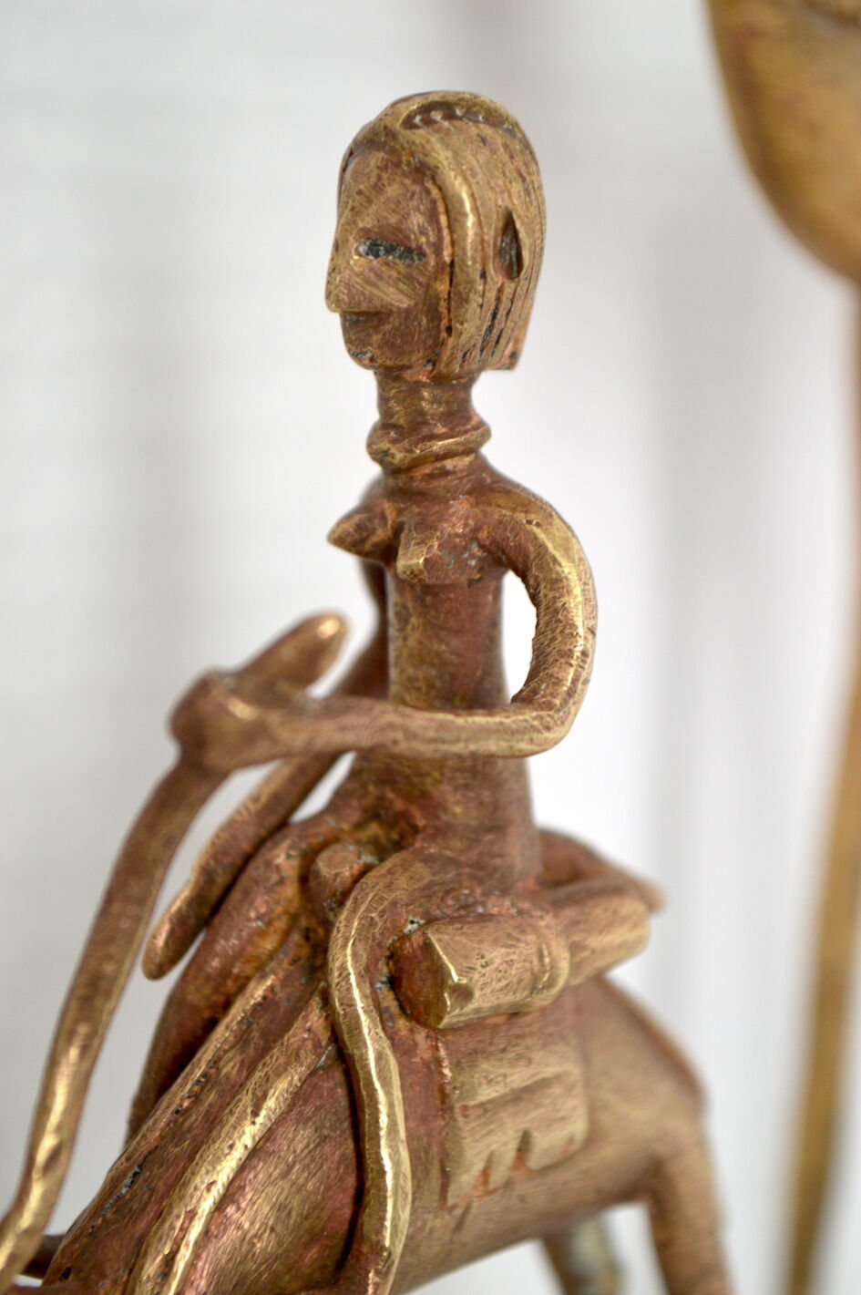 Ancient African brass statuettes