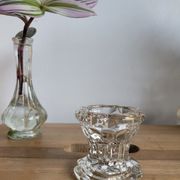Low chandelier in Reims glass