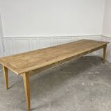 Grande ancienne table de ferme 1930