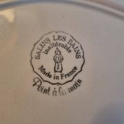 ravier rétro en faïence française