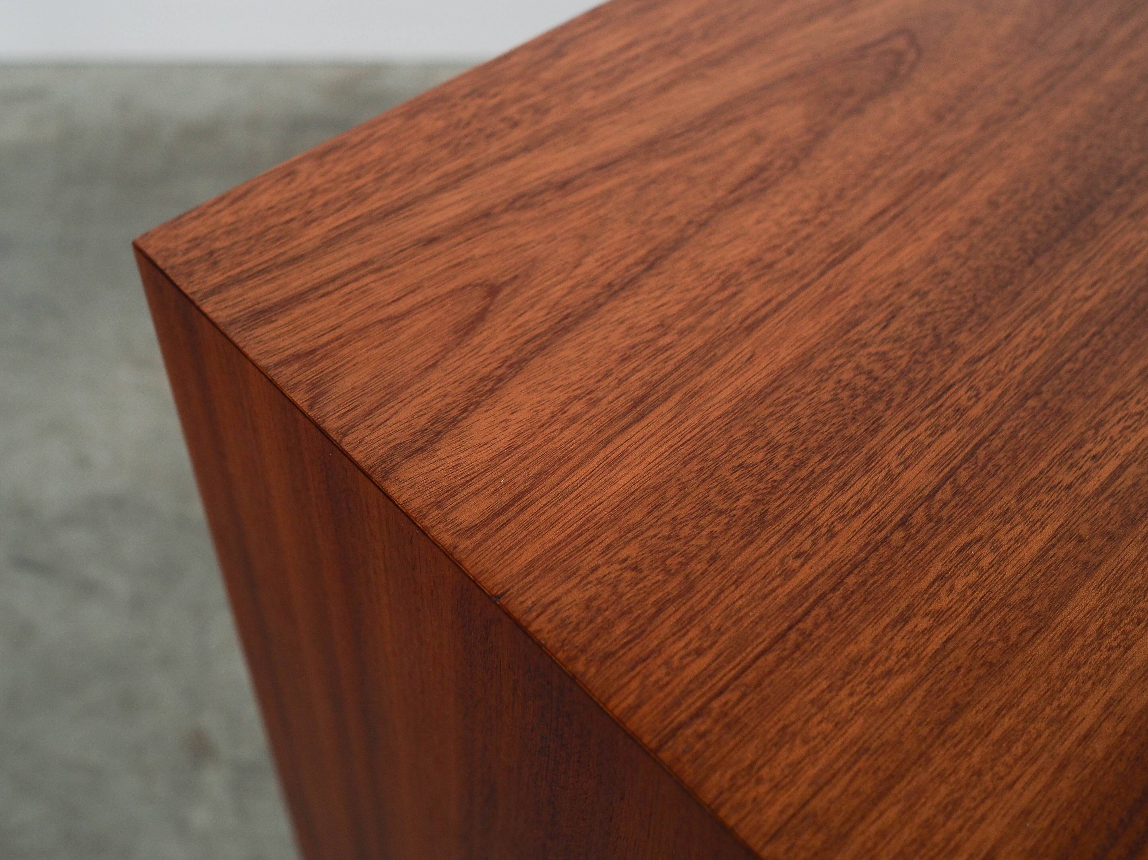 Mahogany cabinet, Danish design, 1970s, designer: Carlo Jensen, manufacture