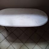 Antique marble coffee table